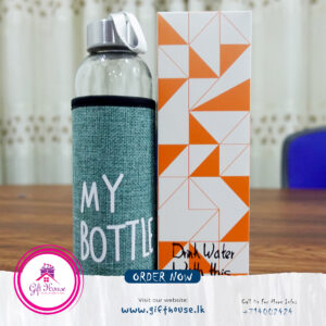 Glass Drinking water Bottle With Cover