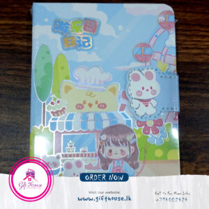 Lovely Cartoon Diary Journal Note Book - Size : 102mm x 145mm